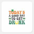 Recherche de shamrock irlandais autocollants Anniversaire