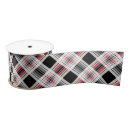 Recherche de noir et blanc rouge rubans Tartan