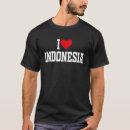 Recherche de amour indonésie tshirts Coeur