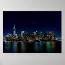 Suche nach city skyline poster Nacht