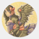 Recherche de ange gothique autocollants Foncé