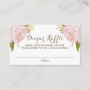Recherche de diaper raffle baby shower invitations Floral