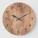 Recherche de bois naturel horloges Simple