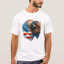 Suche nach amerikanischer bison tshirts Patriotisch