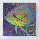 Suche nach wanduhr mit tropischen fischen wanduhren Meereswelt