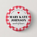 Recherche de maid of honor badges Coeur