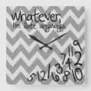 Recherche de chevron gris horloges Blanc