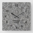 Recherche de granite horloges Gris