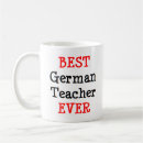 Recherche de langue allemande tasses Enseignant
