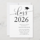 Recherche de white invitations Classe de 2025