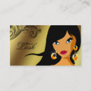 Recherche de ethniques cartes visite Maquillage