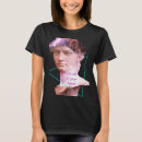 Recherche de vaporwave statue tshirts David