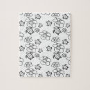 Suche nach muster puzzle Tropische blume