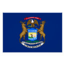 Suche nach michigan flagge poster Patriotisch