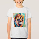Suche nach löwe abstrakt tshirts Dschungel