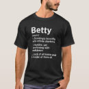 Recherche de betty tshirts Parfait
