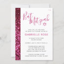 Recherche de chic bar bat mitzvah invitations Rose