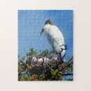 Recherche de cigognes puzzles Paysage