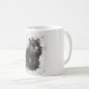 Recherche de image de chat noir tasses Noir et blanc