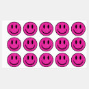 Recherche de émoticône rose autocollants Sourire