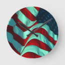 Suche nach amerikanische flaggen wanduhren Us flagge