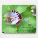 Recherche de orchidée verte tapis souris Fleurs