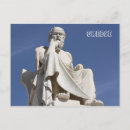 Recherche de philosophes grecs cartes postales Socrates