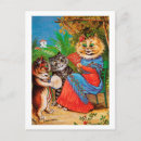 Recherche de lady cartes postales Félin