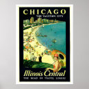 Suche nach retro chicago poster Illinois