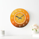 Recherche de tranche orange horloges Motif