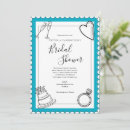 Recherche de turquoise blanc invitations Moderne