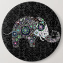 Suche nach elefanten mit blumen buttons Tiere