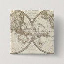 Recherche de carte du monde badges Couleur