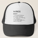 Recherche de patrick trucker casquettes Nom
