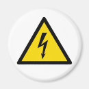 Suche nach gefahren magnete Zeichen