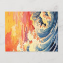 Suche nach japanischer ozean postkarten Retro