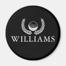 Recherche de golfeur magnets Noir et blanc