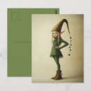 Recherche de elfe cartes postales Magique