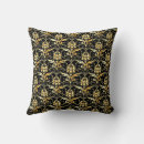 Recherche de motif damassé coussins Décoratif
