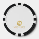 Suche nach golden poker chips Monogramm