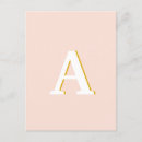 Recherche de monogramme m cartes postales Alphabet