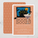 Recherche de boo halloween invitations Orange