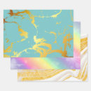 Recherche de turquoise papier cadeau Glacer