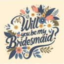 Recherche de ménagerie autocollants Bridesmaid