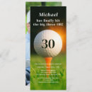 Recherche de golf 30ans anniversaire invitations Pour tous