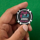 Recherche de bébé jetons poker Baby shower