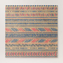 Recherche de tribal motif puzzles Vintage