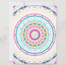 Suche nach bunte mandala einladungen Boho
