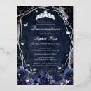 Recherche de silver invitations Quinceanera