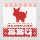 Recherche de porc de barbecue invitations Moderne